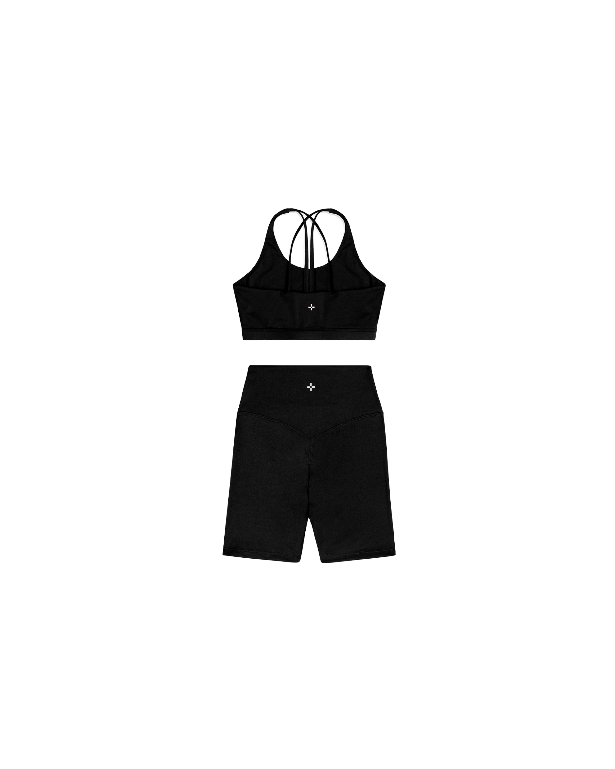 Women's Origins Sports Bra Multi Strap & Shorts (Bundle)