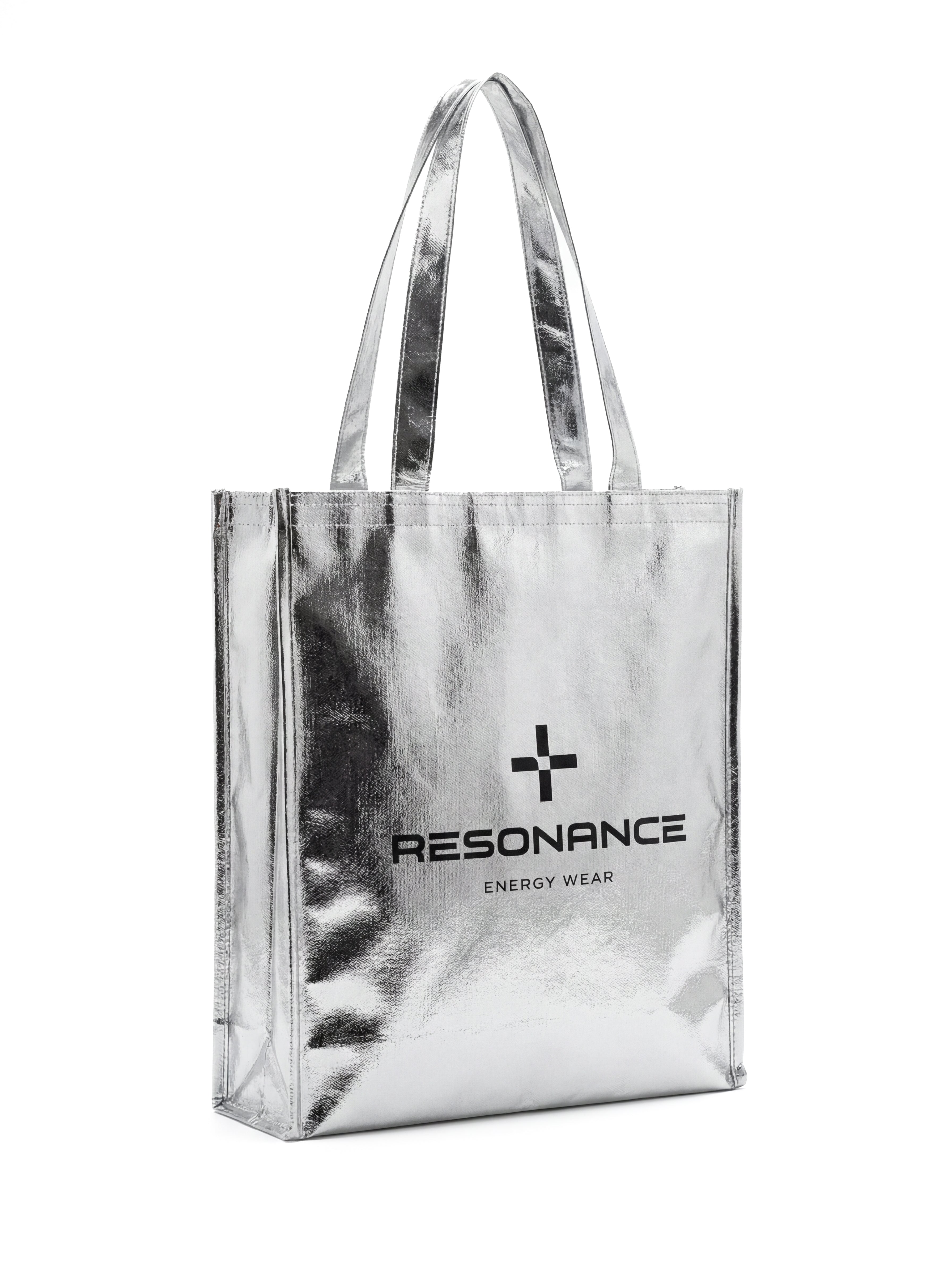 Resonance Silver Tote Bag
